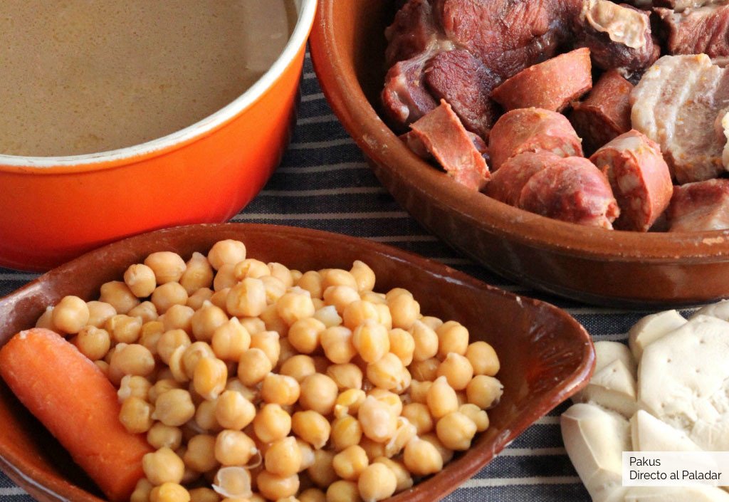 receta de Cocido madrileño