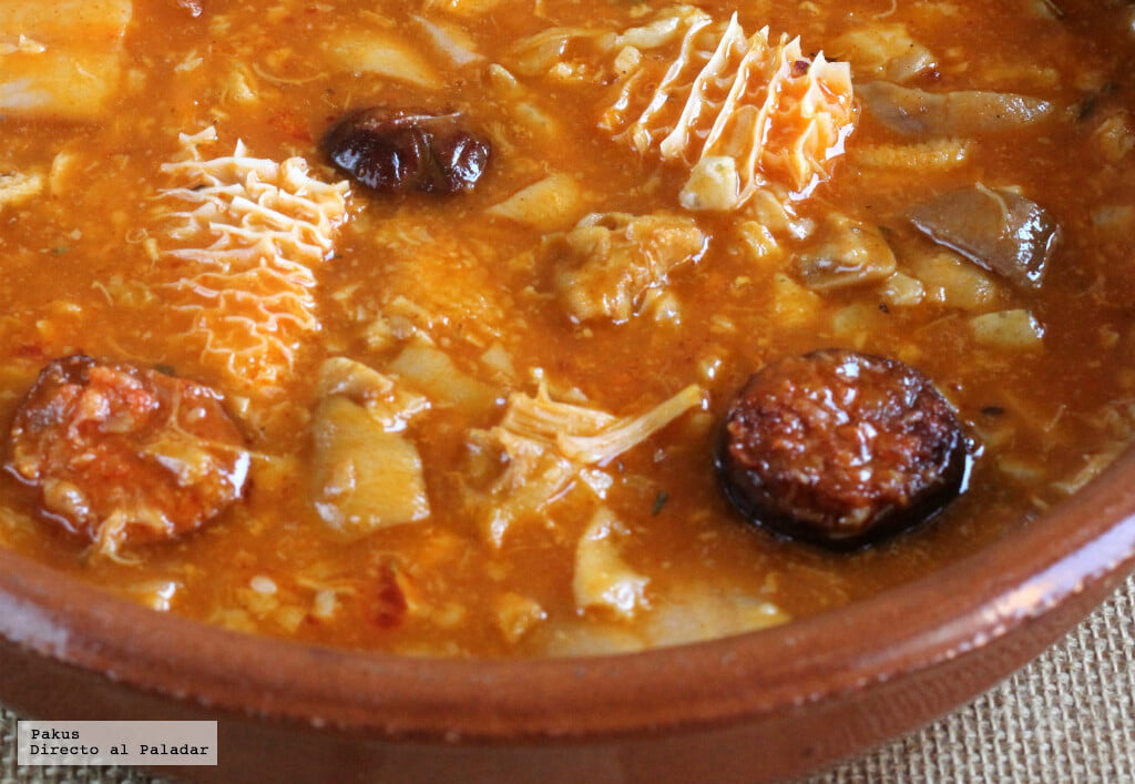 receta de Callos a la madrileña