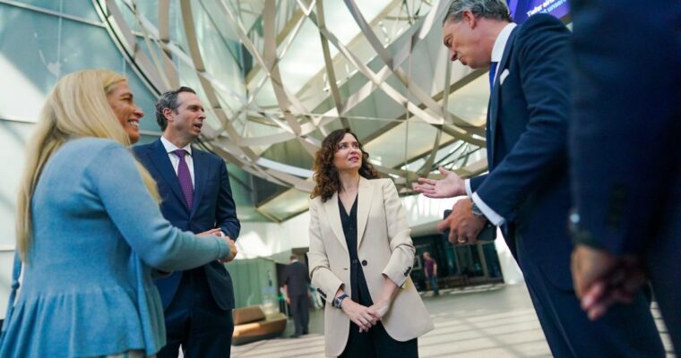 Descubre el potencial de la Comunidad de Madrid como plaza financiera de Europa con Díaz Ayuso en Frankfurt