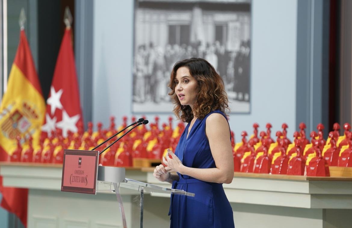 Plan de revitalización del pequeño comercio: Ayudas de 8 millones para la innovación en comercios con más de 50 años, anunciado por Díaz Ayuso