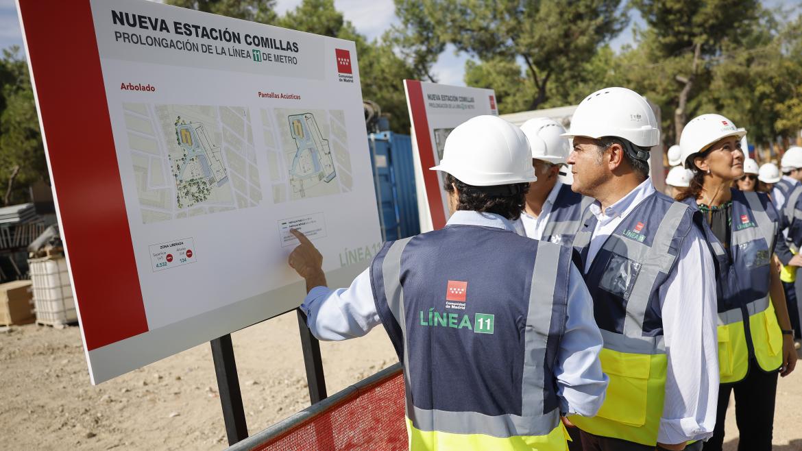 La Comunidad de Madrid acelera la construcción de la estación de Comillas en la Línea 11 de Metro: Novedades y Avances