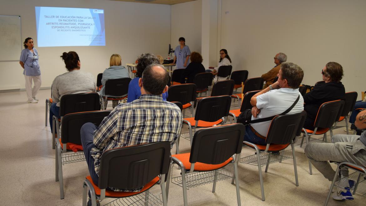 Talleres para pacientes con artritis reumatoide, psoriásica y espondilitis anquilosante en el Hospital público Infanta Sofía: todo lo que necesitas saber