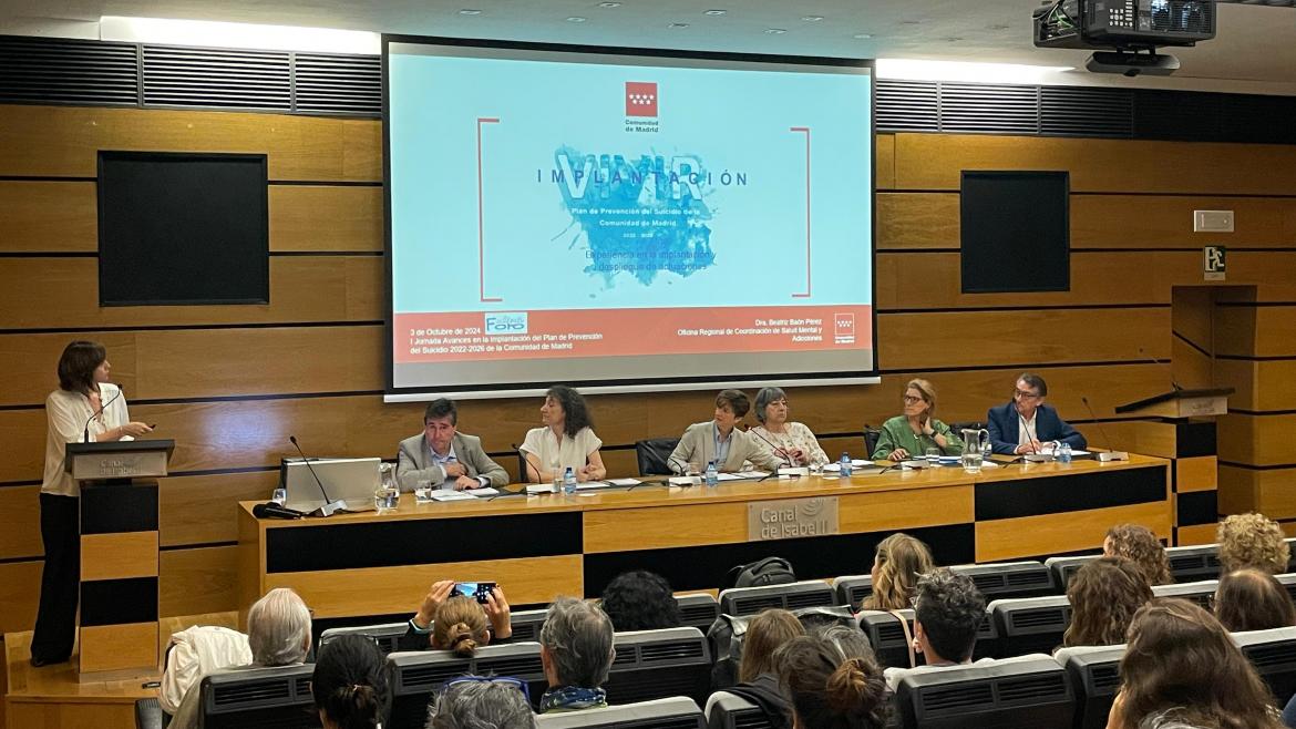 Jornada de trabajo del Plan de Prevención del Suicidio en la Comunidad de Madrid: un encuentro crucial para la salud mental