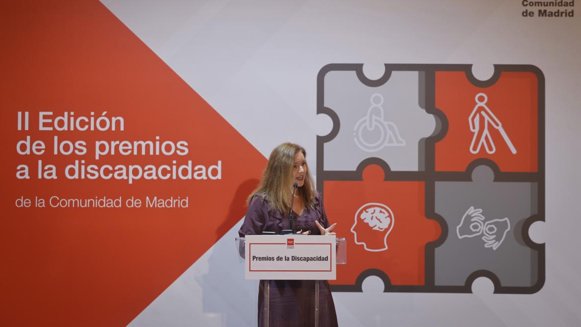 II Premios a la Discapacidad de la Comunidad de Madrid: Reconocimiento a la labor por la inclusión