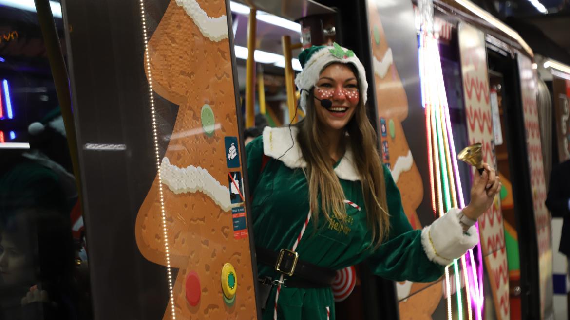 Descubre la magia de la Navidad en Madrid con el Tren Mágico de la Línea 6 del Metro