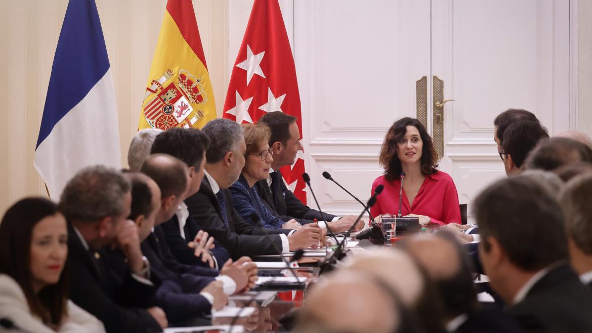 Díaz Ayuso celebra el 130º aniversario de la Cámara de Comercio FrancoEspañola en la Real Casa de Correos