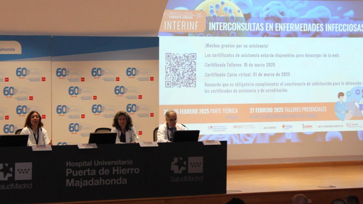 Curso de Interconsulta de Enfermedades Infecciosas en Pacientes Hospitalizados en la Unidad de Enfermedades Infecciosas del Hospital Público Puerta de Hierro